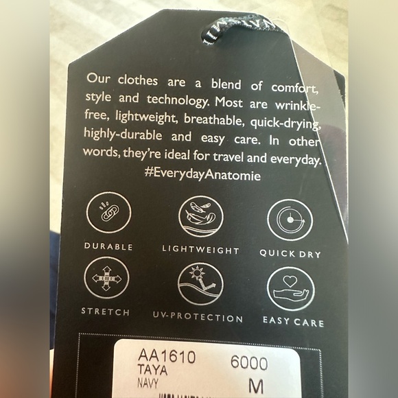 ANATOMIE Taya Women's Racerback Tank Maxi Dress Navy NWT (Size M) - Picture 8 of 12